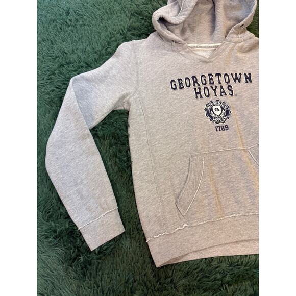 Women's Georgetown University Gray Pullover Sweatshirt Hoodie Small - Picture 3 of 6